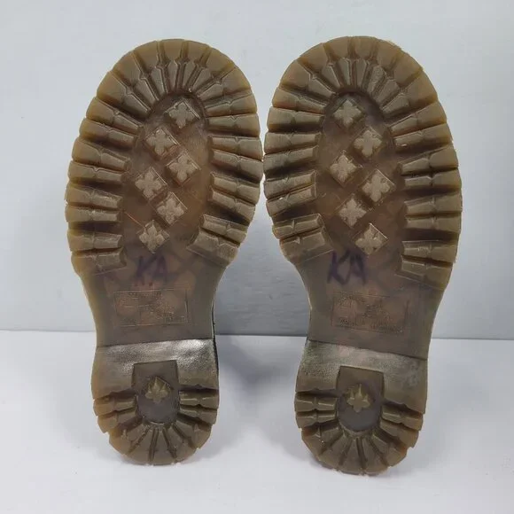 Dr. Martens 8699 Men's Black Leather Lace Up Boots US Size 5 / Wo's US Size 6 - Picture 8 of 10